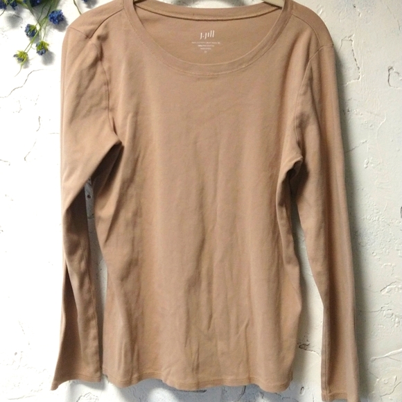 J. Jill Tops - J.Jill Crew Neck Tee